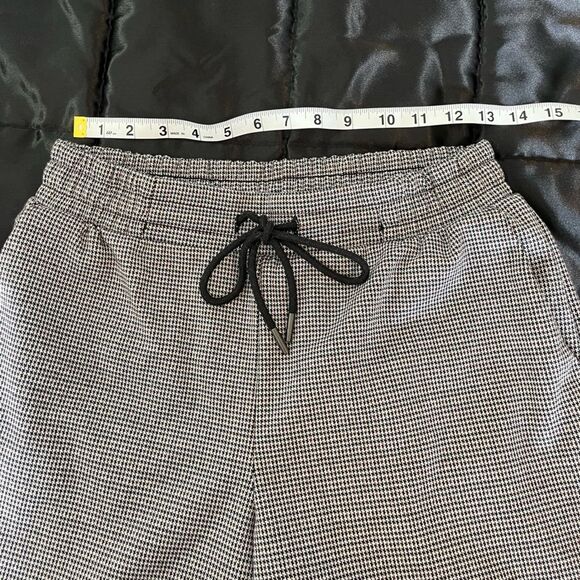 A New Day Brown Black Houndstooth Casual Pull On Ankle Pants Size XS - Picture 5 of 7